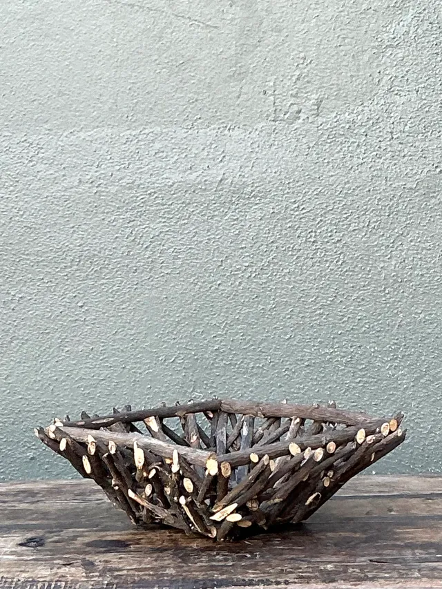 Rustic Twig Centerpiece Bowl — additional photo 7