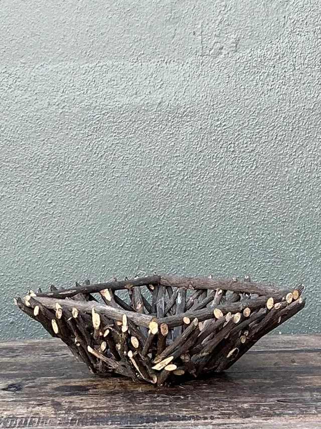 Rustic Twig Centerpiece Bowl — additional photo 8