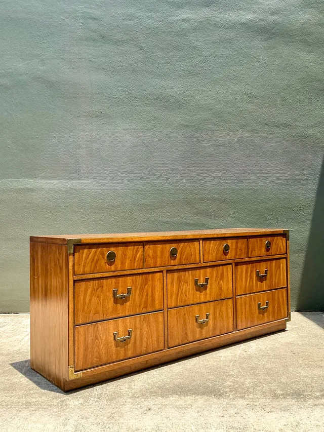 Vintage Thomasville Campaign Style Dresser — additional photo 4