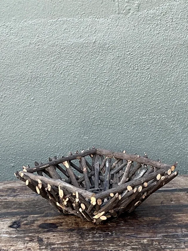 Rustic Twig Centerpiece Bowl — additional photo 4