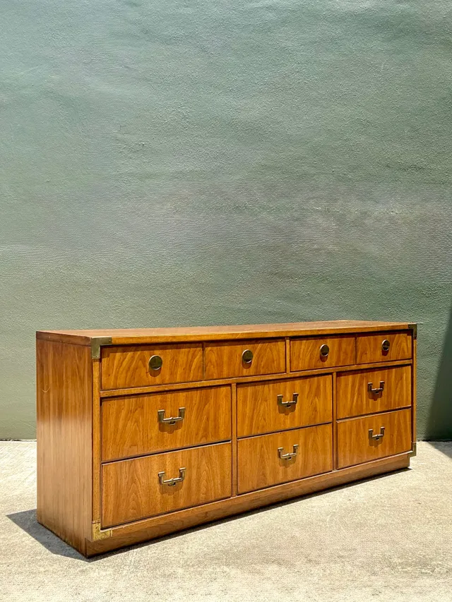 Vintage Thomasville Campaign Style Dresser — additional photo 6