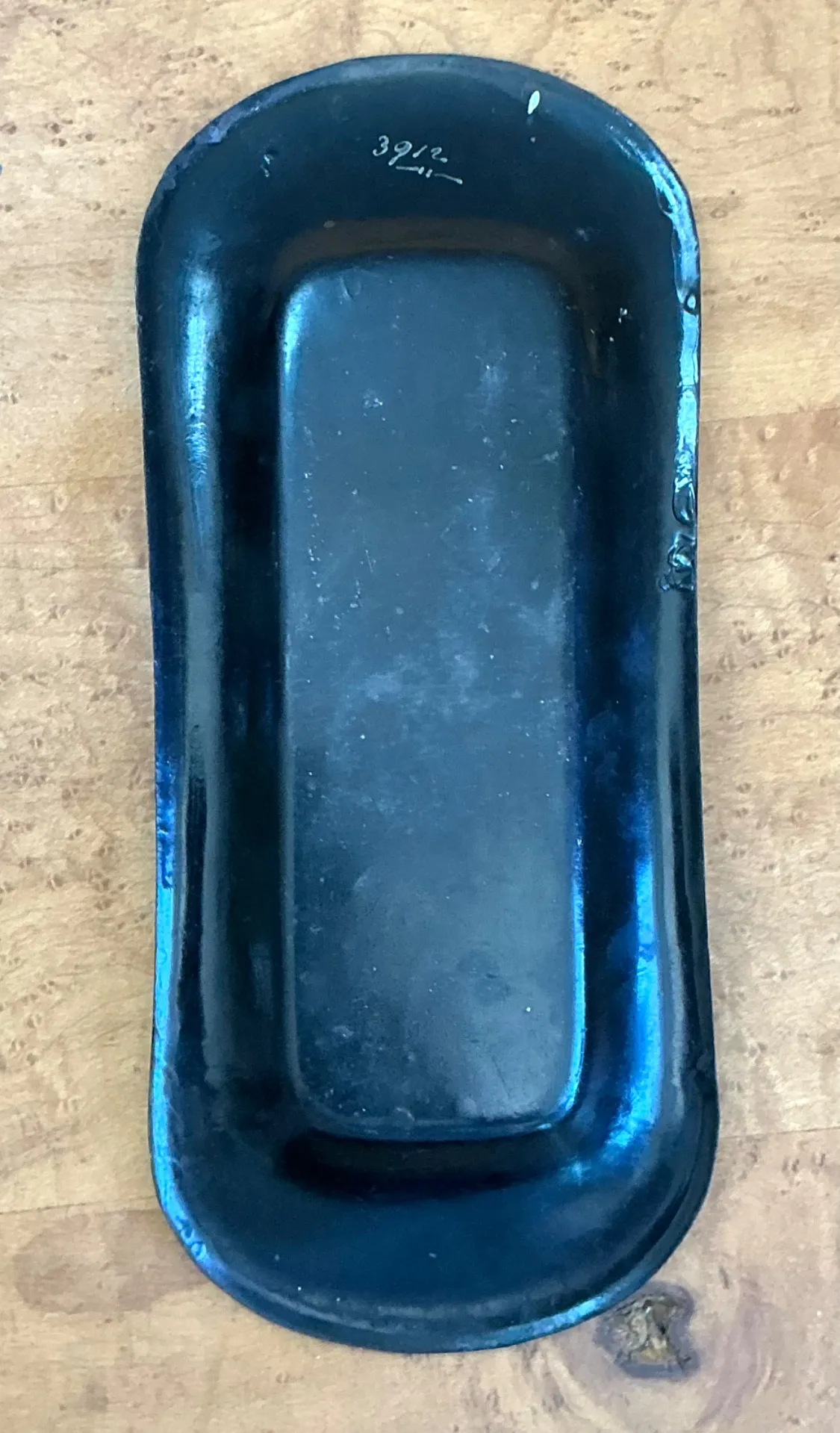 Vintage Hand-Painted Metal Vanity Tray — additional photo 2