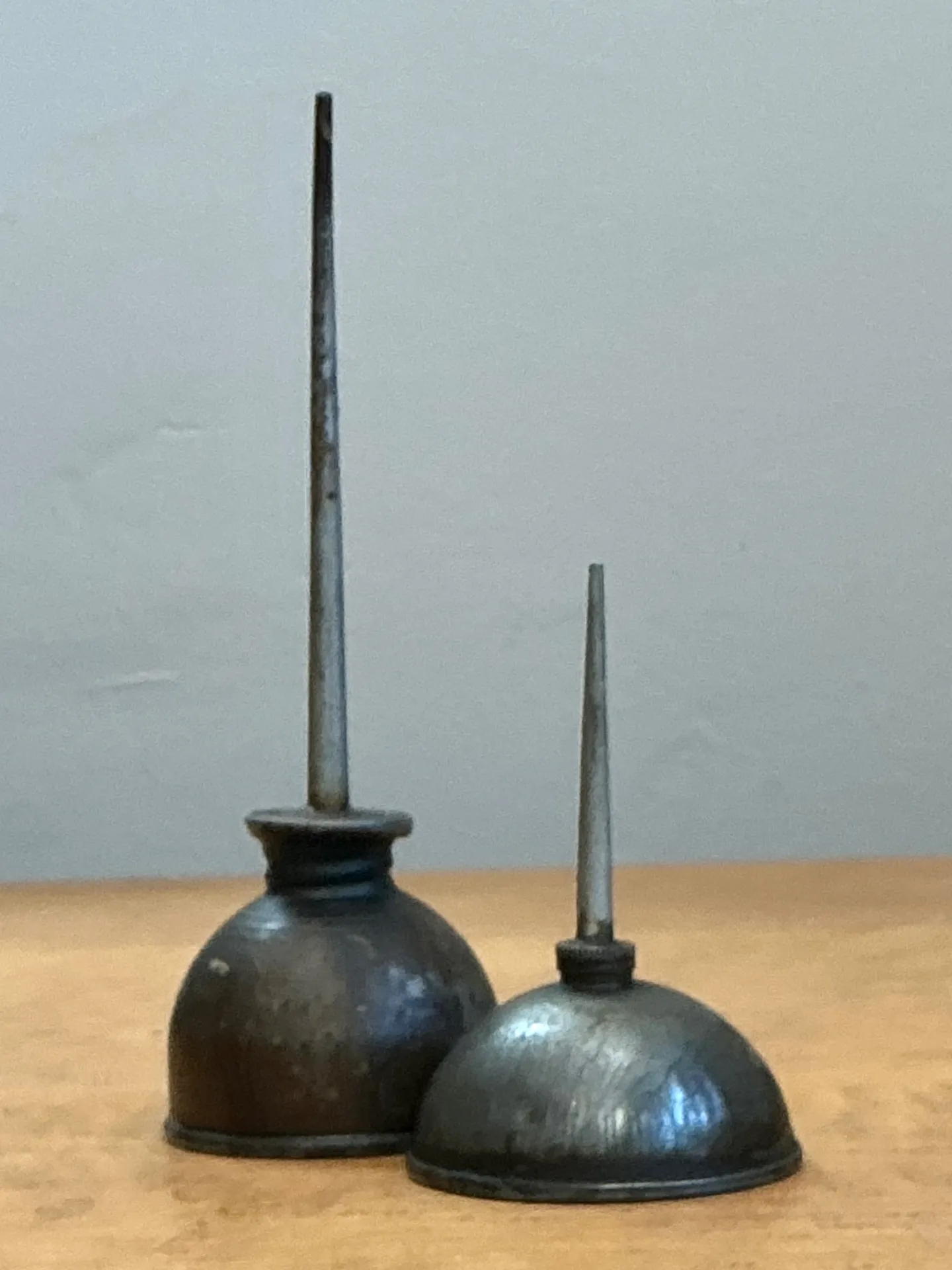 Vintage Metal Oil Cans - Pair — additional photo 8