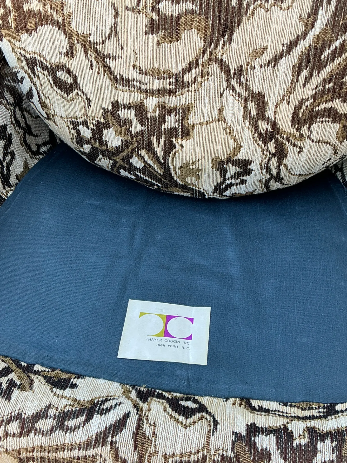 Vintage Milo Baughman For Thayer Coggin Petite Swivel Chairs — additional photo 6