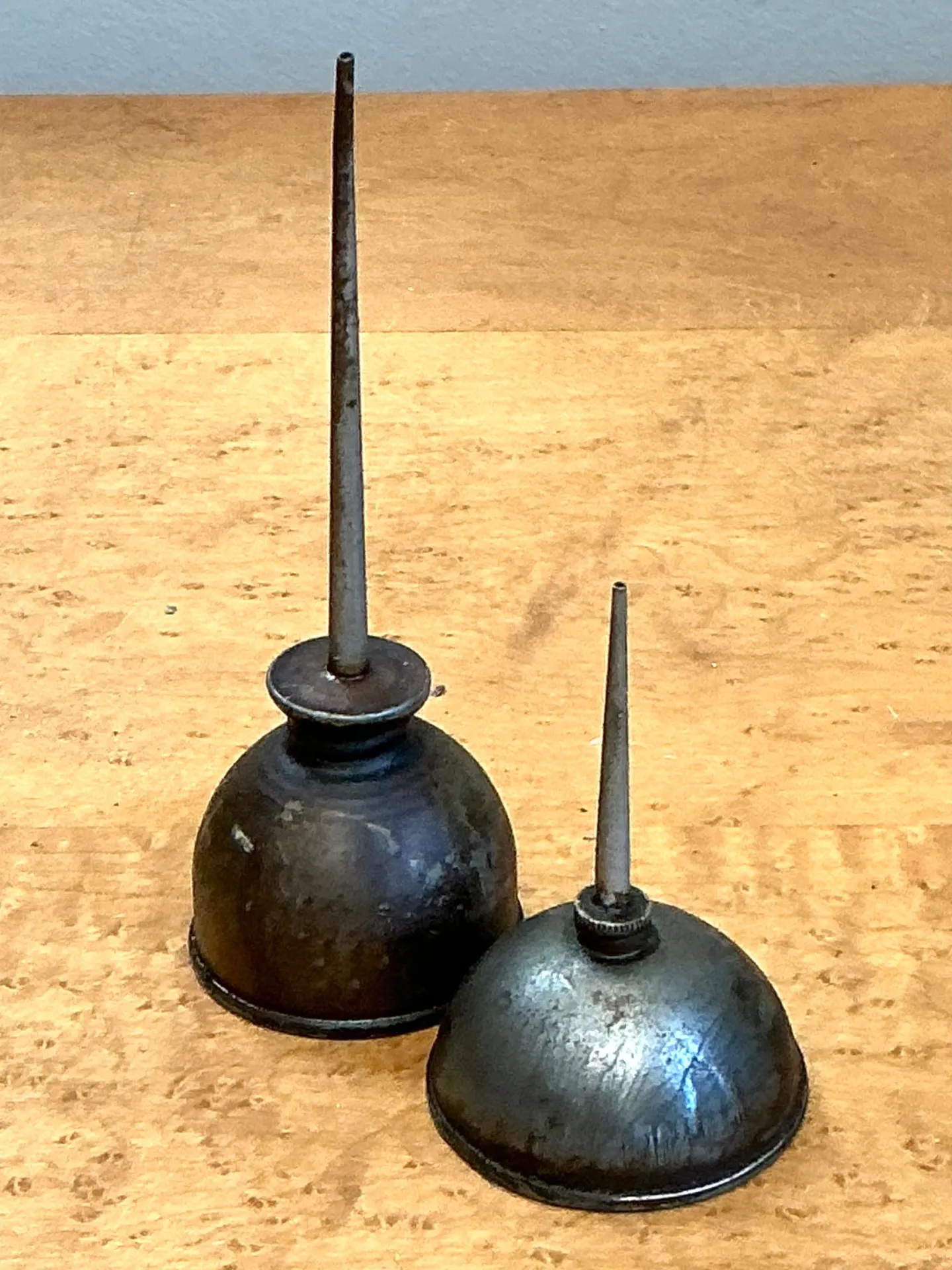 Vintage Metal Oil Cans - Pair — additional photo 6