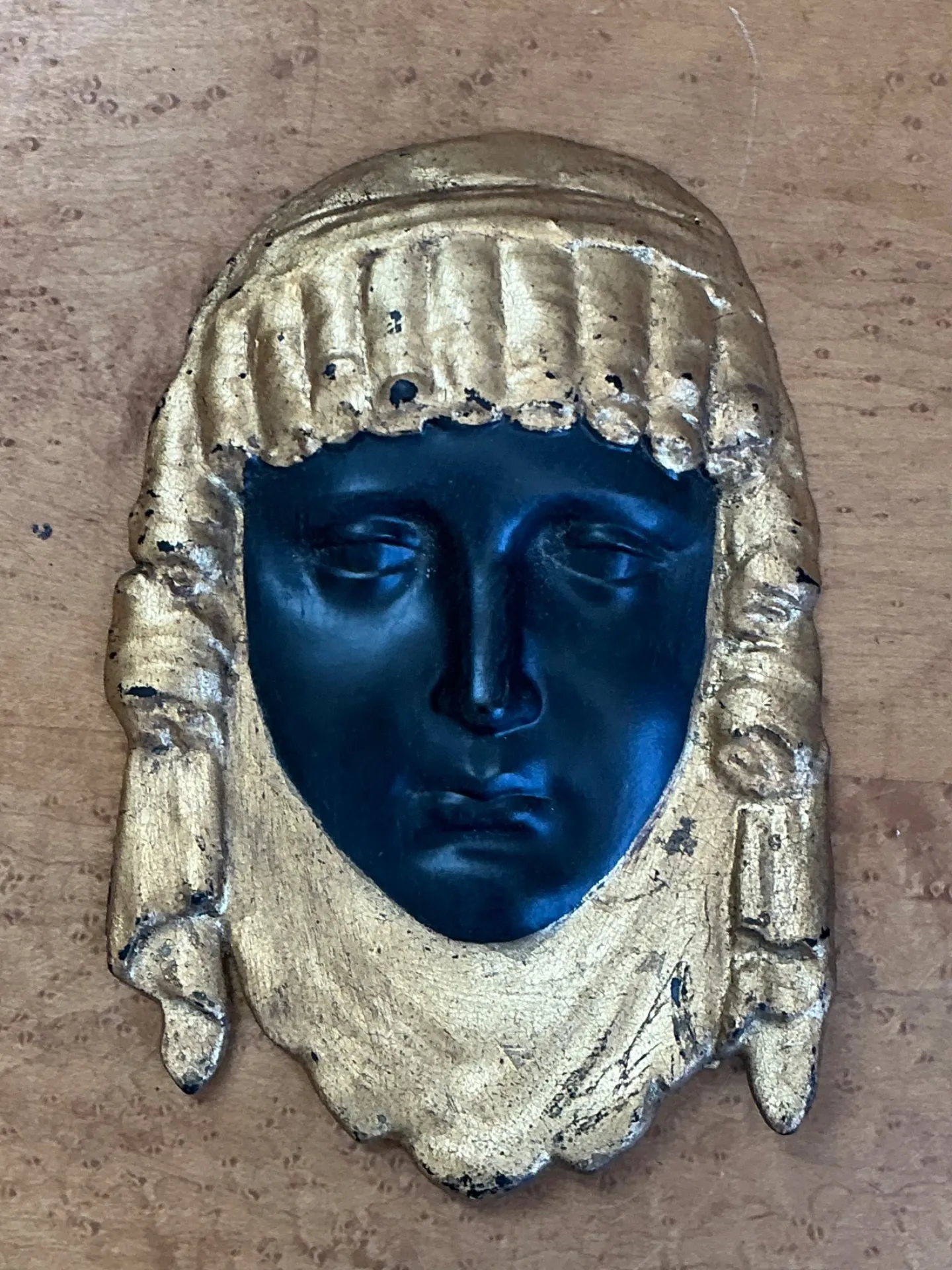 Vintage Decorative Gold and Black Mask — additional photo 3
