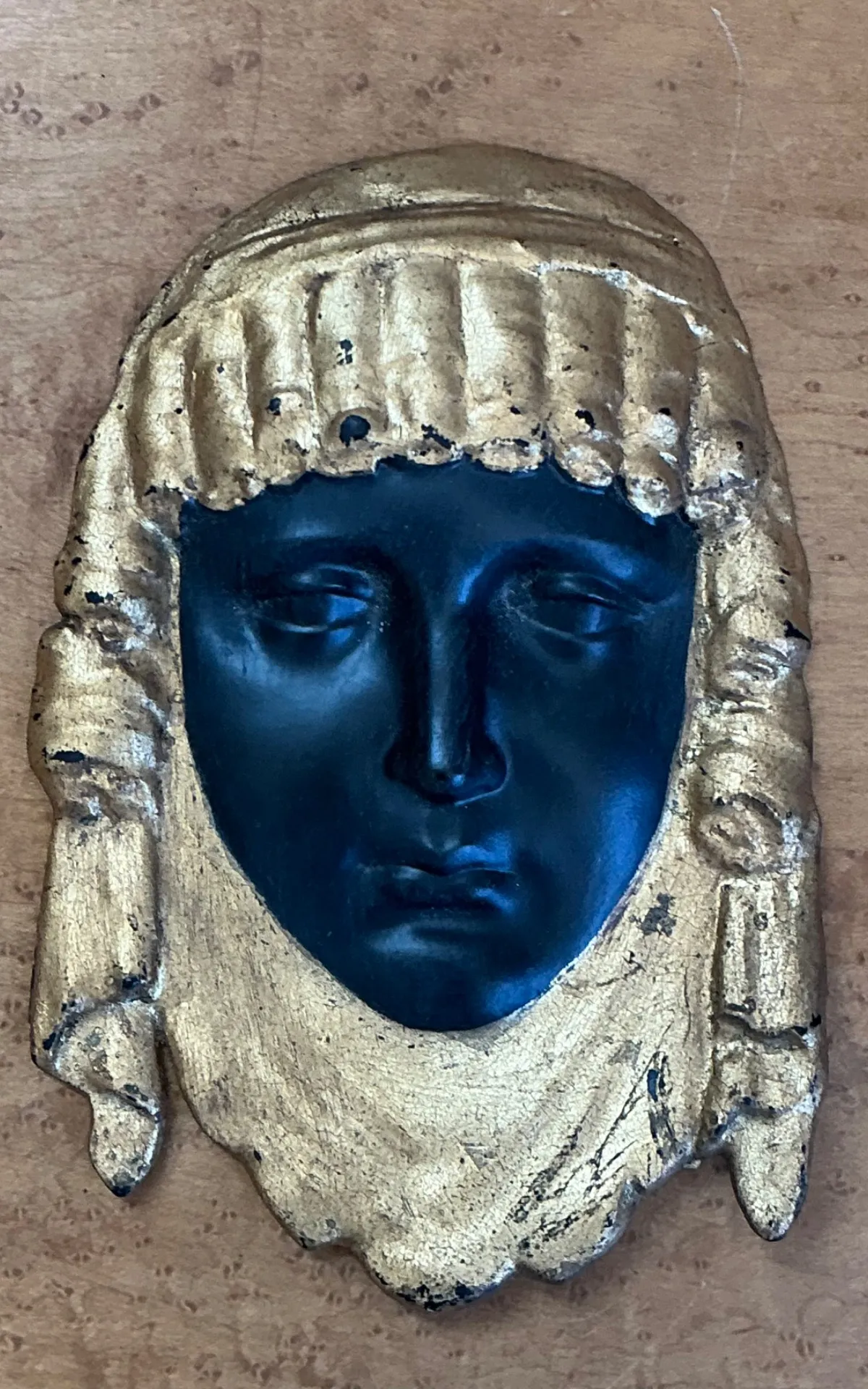 Vintage Decorative Gold and Black Mask — additional photo 3