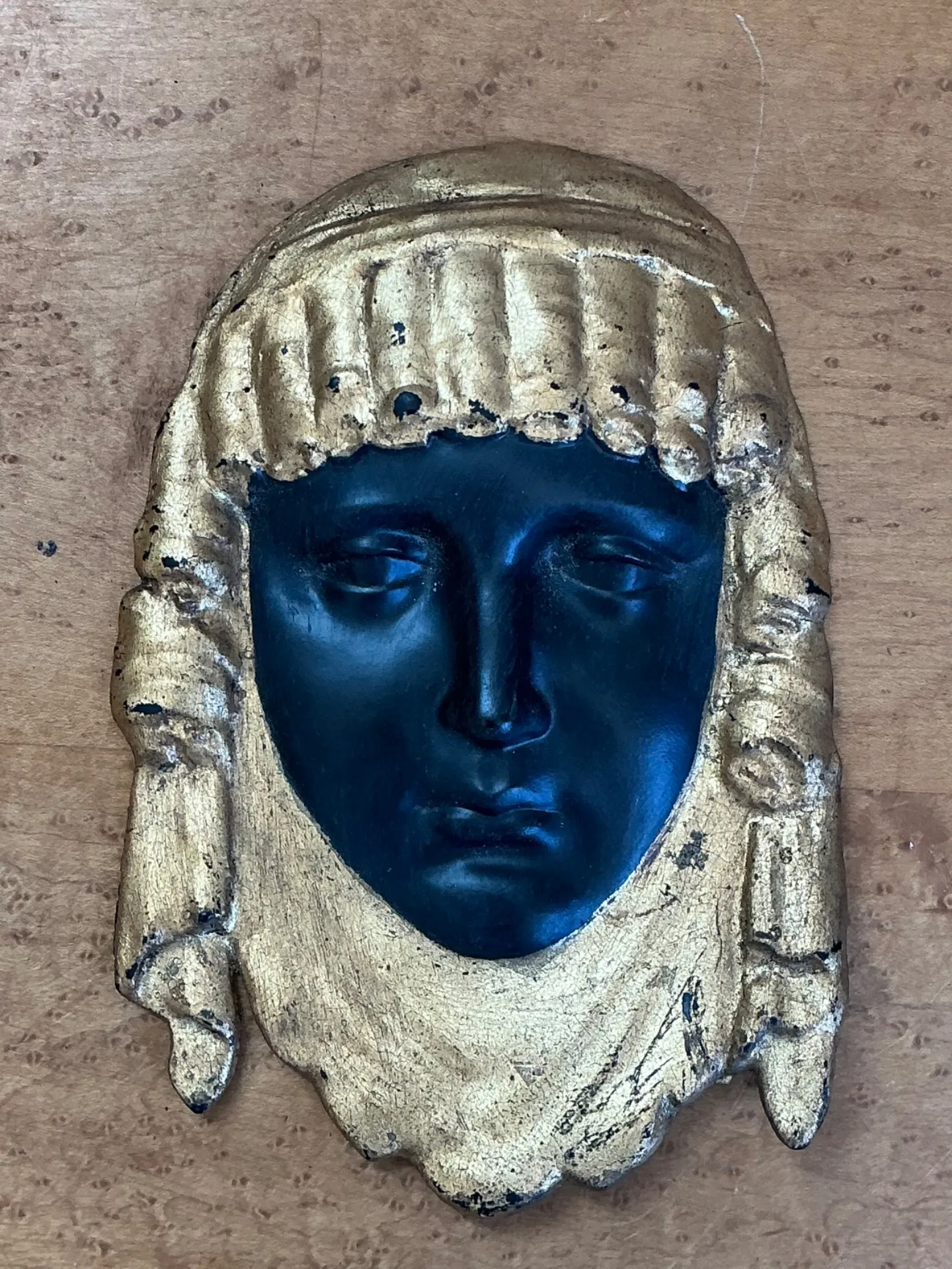 Vintage Decorative Gold and Black Mask — additional photo 5