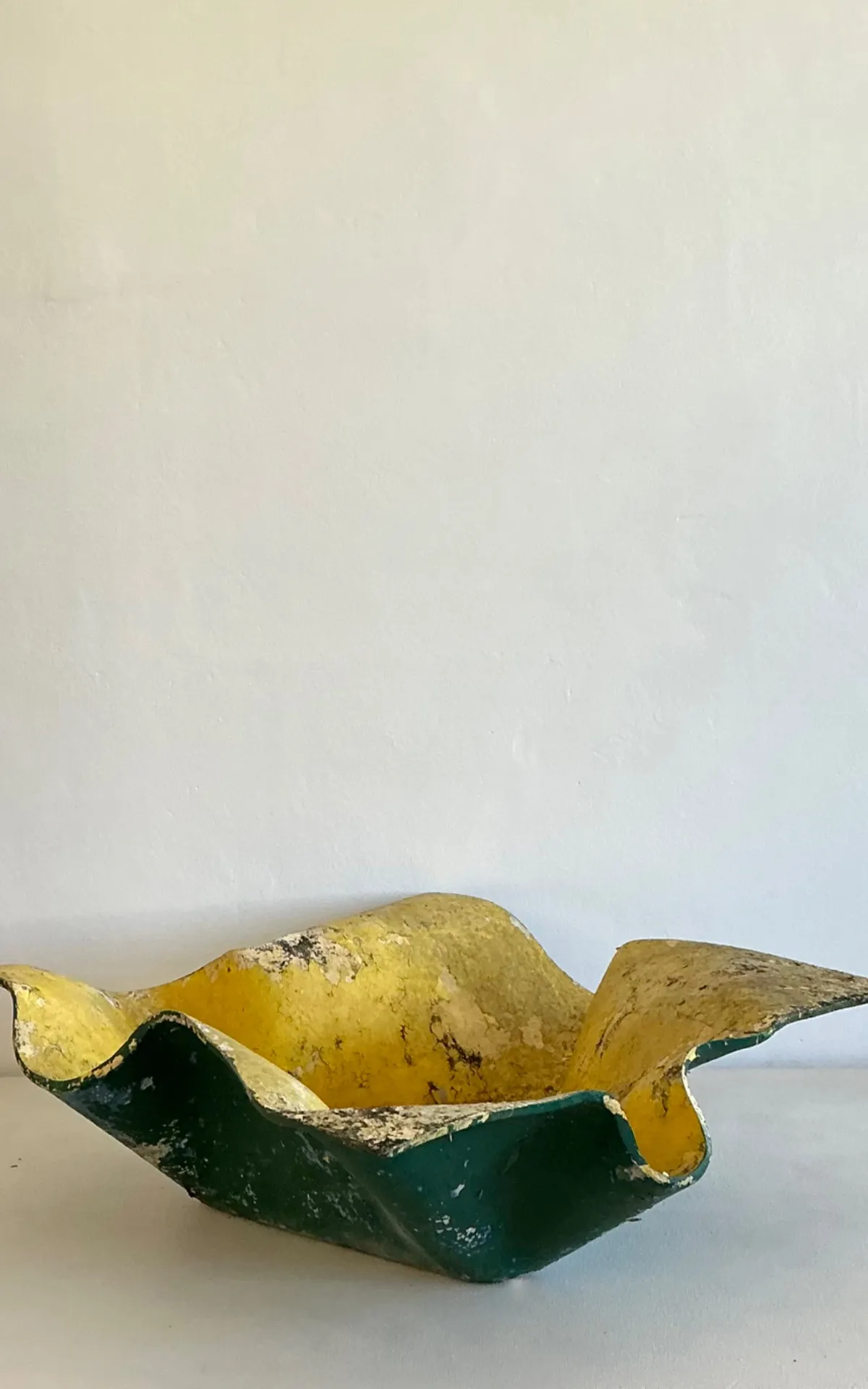 Vintage Willy Guhl Cement Over Fiberglass Handkerchief Planter — additional photo 7
