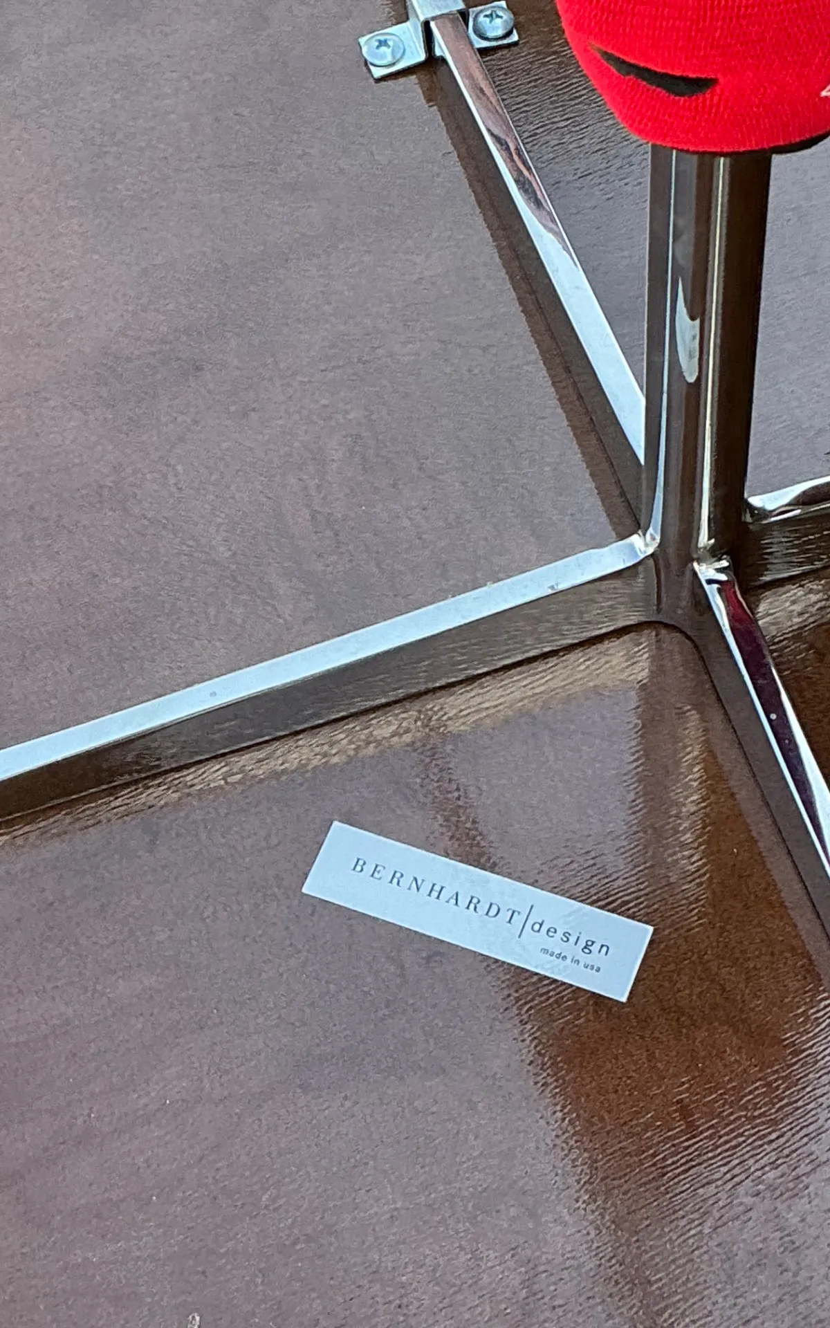Bernhardt Design Modern Wood and Metal Accent Tables