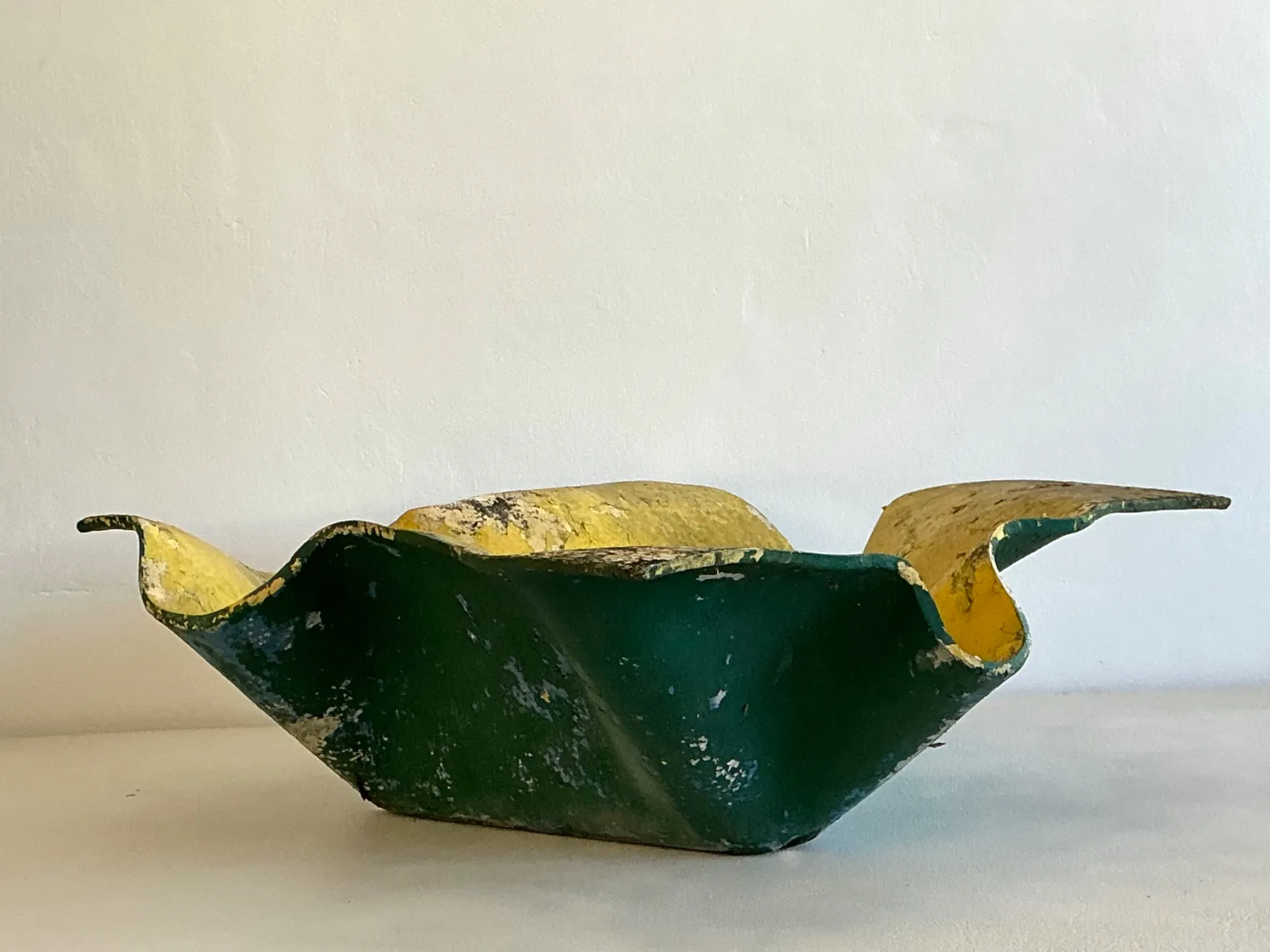 Vintage Willy Guhl Cement Over Fiberglass Handkerchief Planter — additional photo 5