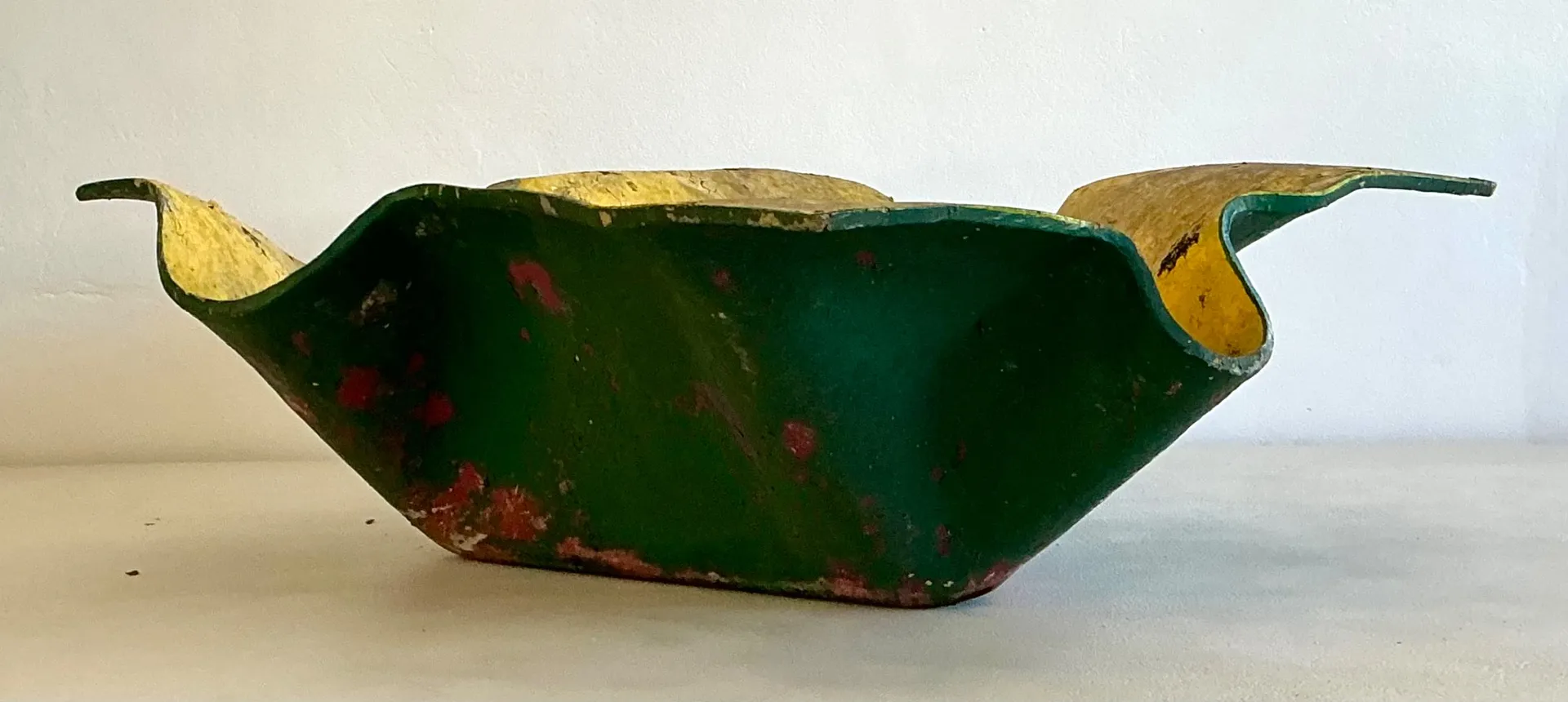 Vintage Willy Guhl Cement And Fiberglass Handkerchief Planter — additional photo 3