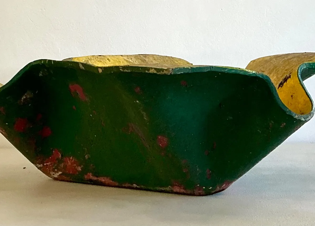 Vintage Willy Guhl Cement And Fiberglass Handkerchief Planter — additional photo 3