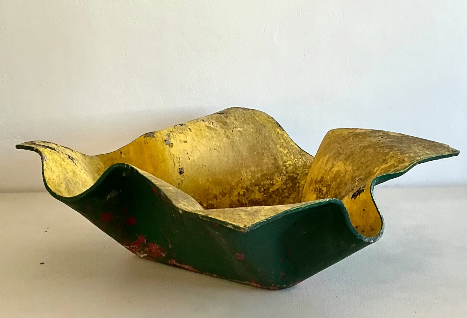 Vintage Willy Guhl Cement And Fiberglass Handkerchief Planter — additional photo 6