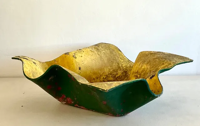 Vintage Willy Guhl Cement And Fiberglass Handkerchief Planter — additional photo 7