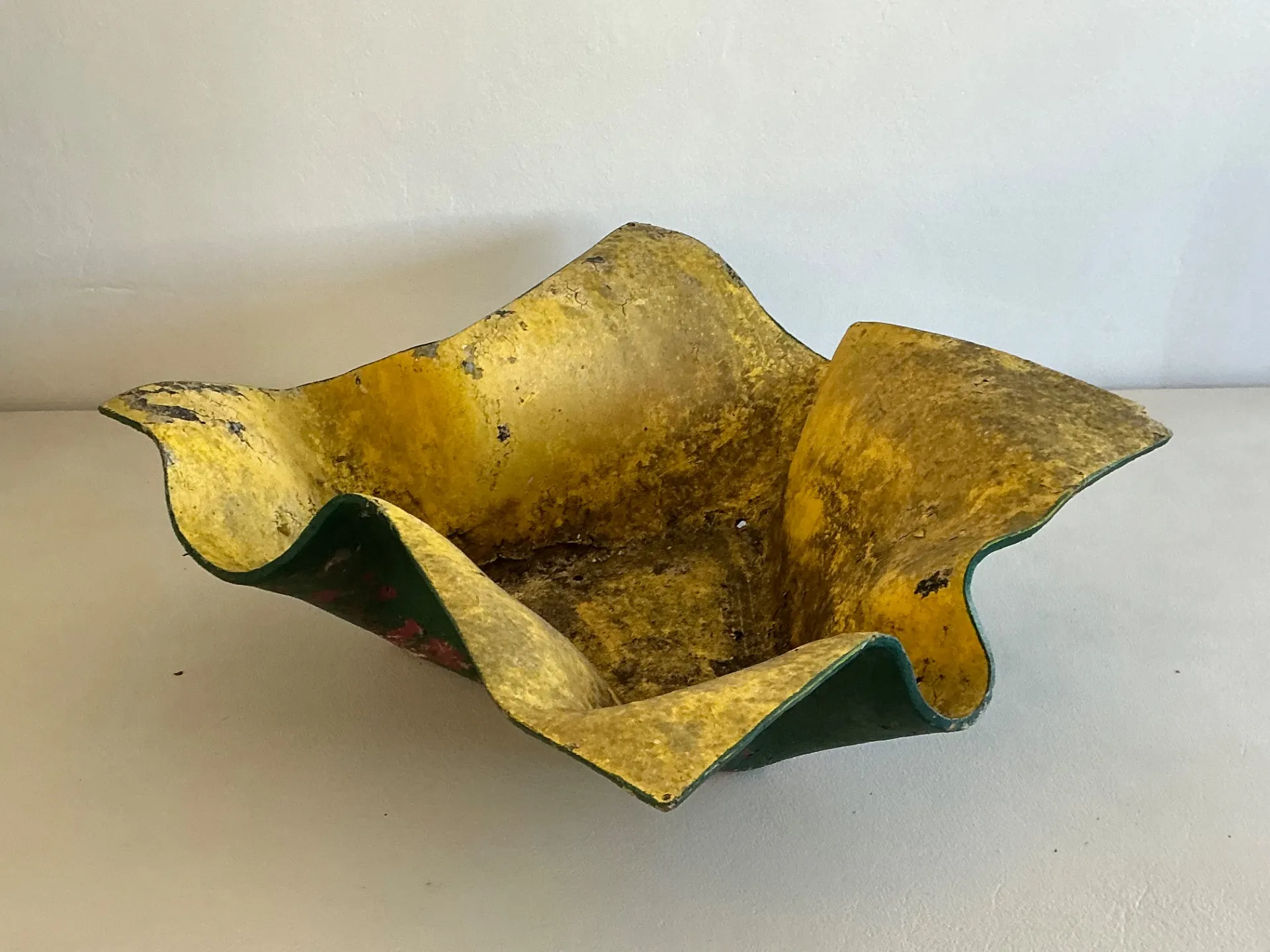 Vintage Willy Guhl Cement And Fiberglass Handkerchief Planter — additional photo 8