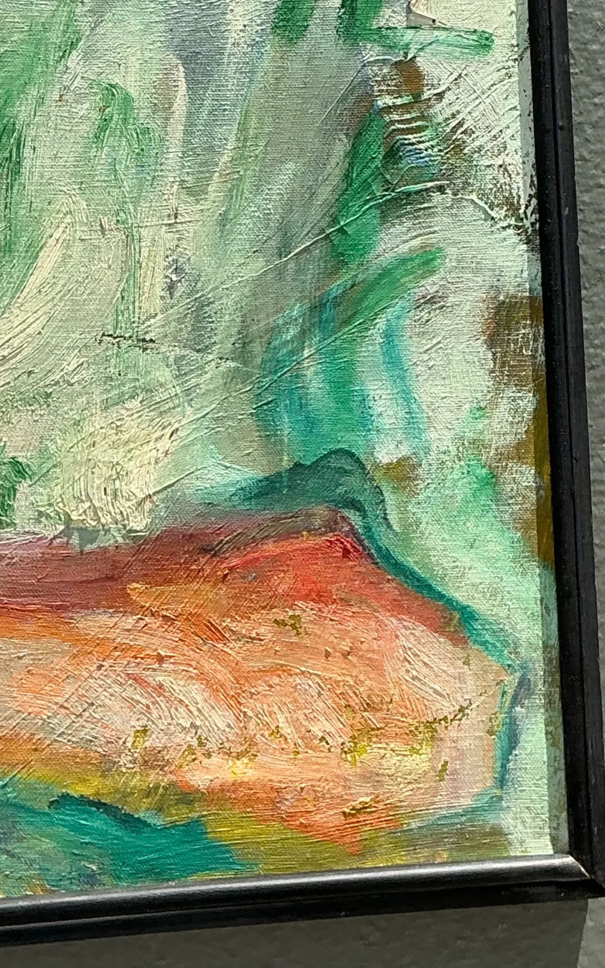 Vintage Original Portrait Of Sour Faced Man — additional photo 2