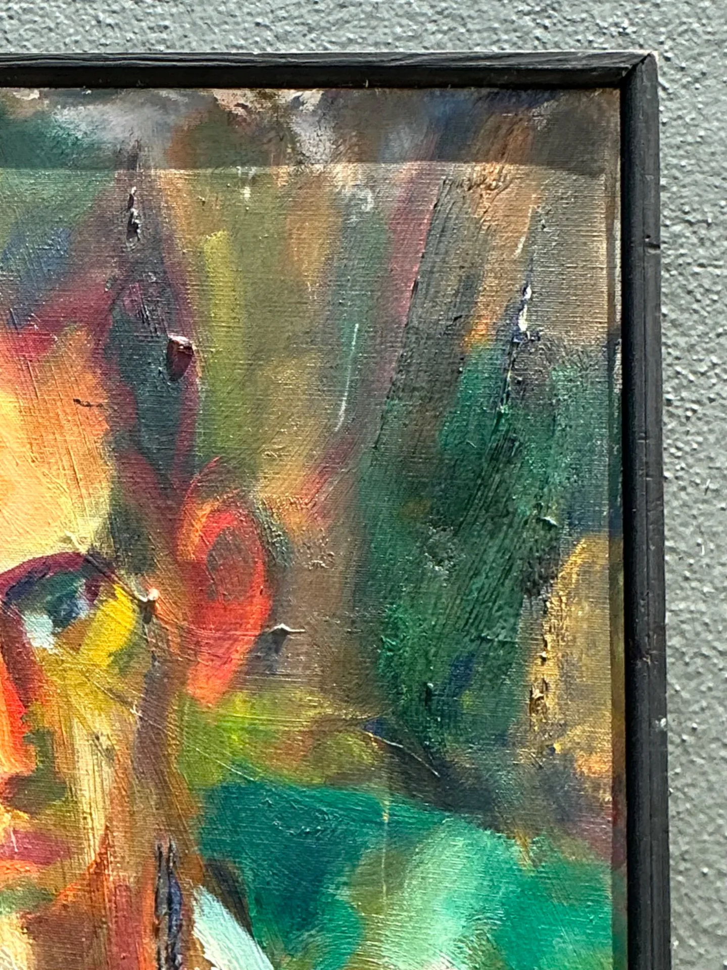 Vintage Original Portrait Of Sour Faced Man — additional photo 1