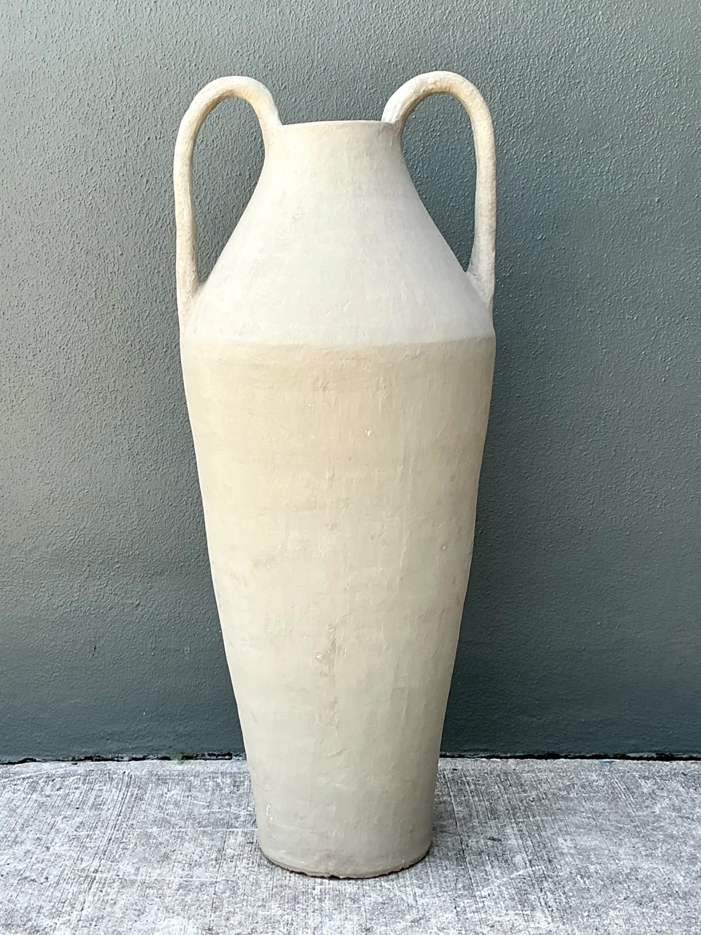 Vintage Large Ceramic Amphora Vase — additional photo 5