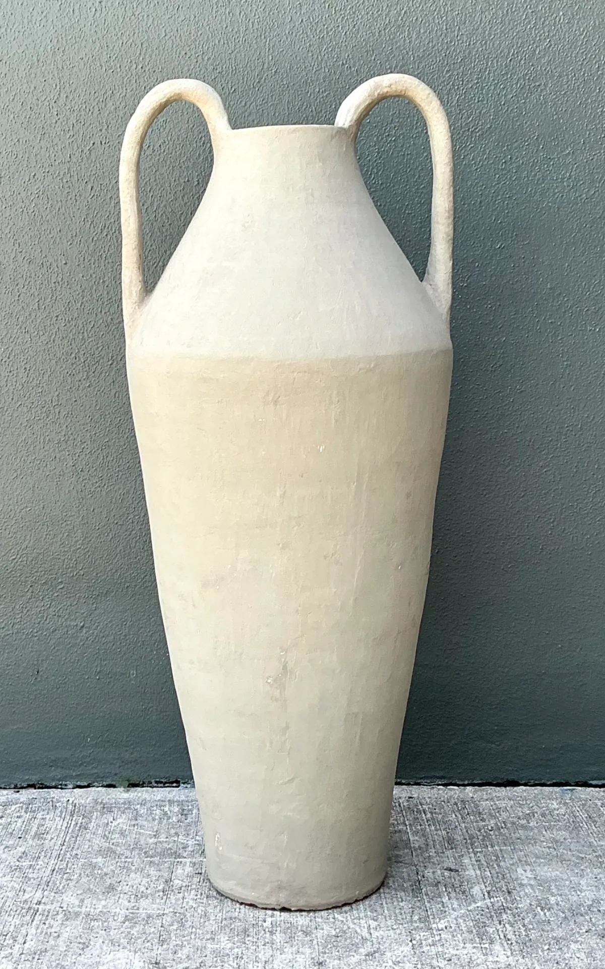 Vintage Large Ceramic Amphora Vase — additional photo 5