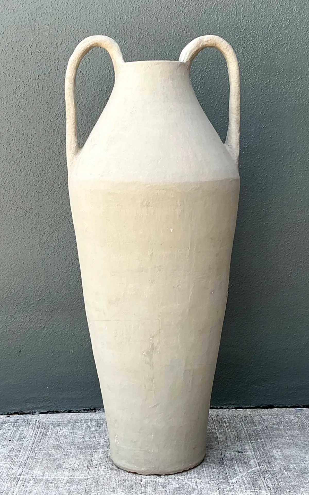 Vintage Large Ceramic Amphora Vase — additional photo 2
