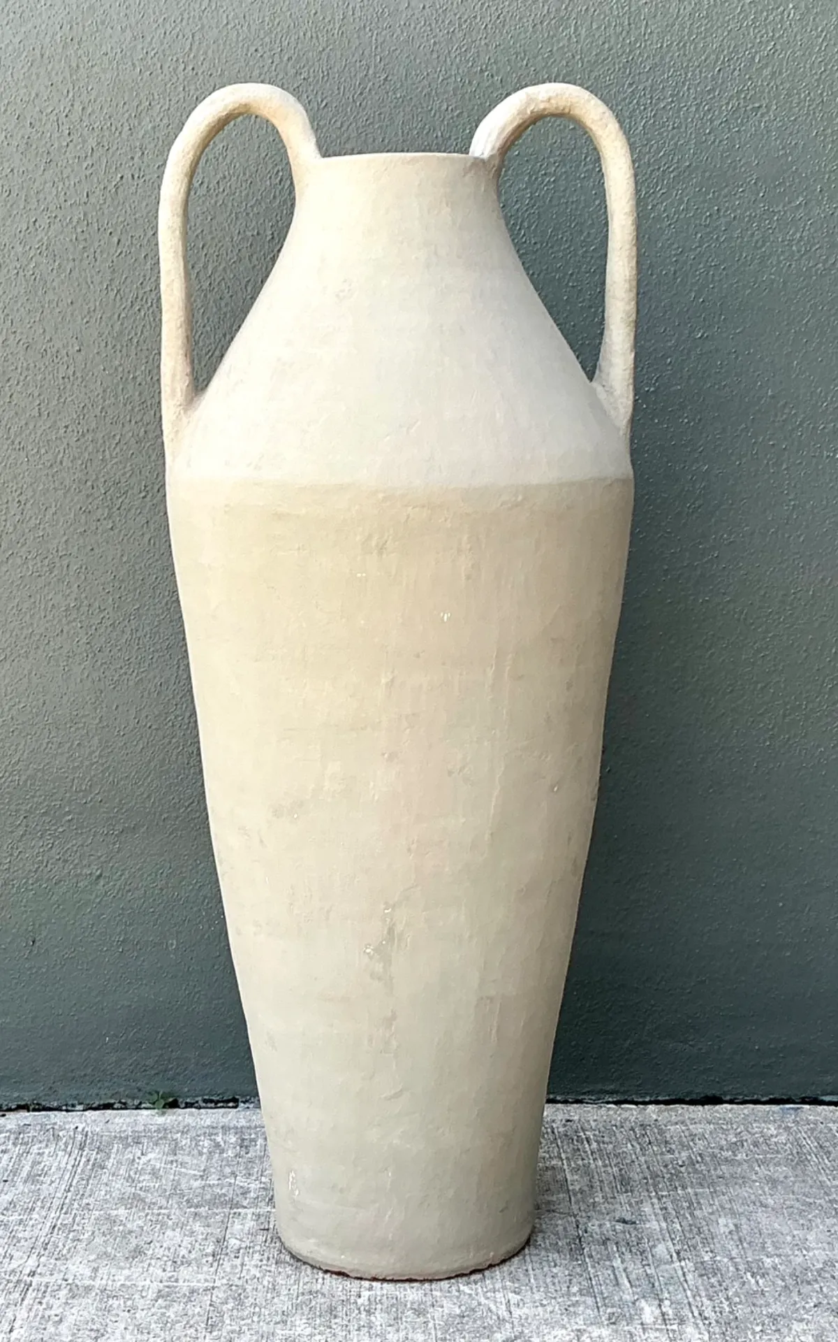 Vintage Large Ceramic Amphora Vase — additional photo 4