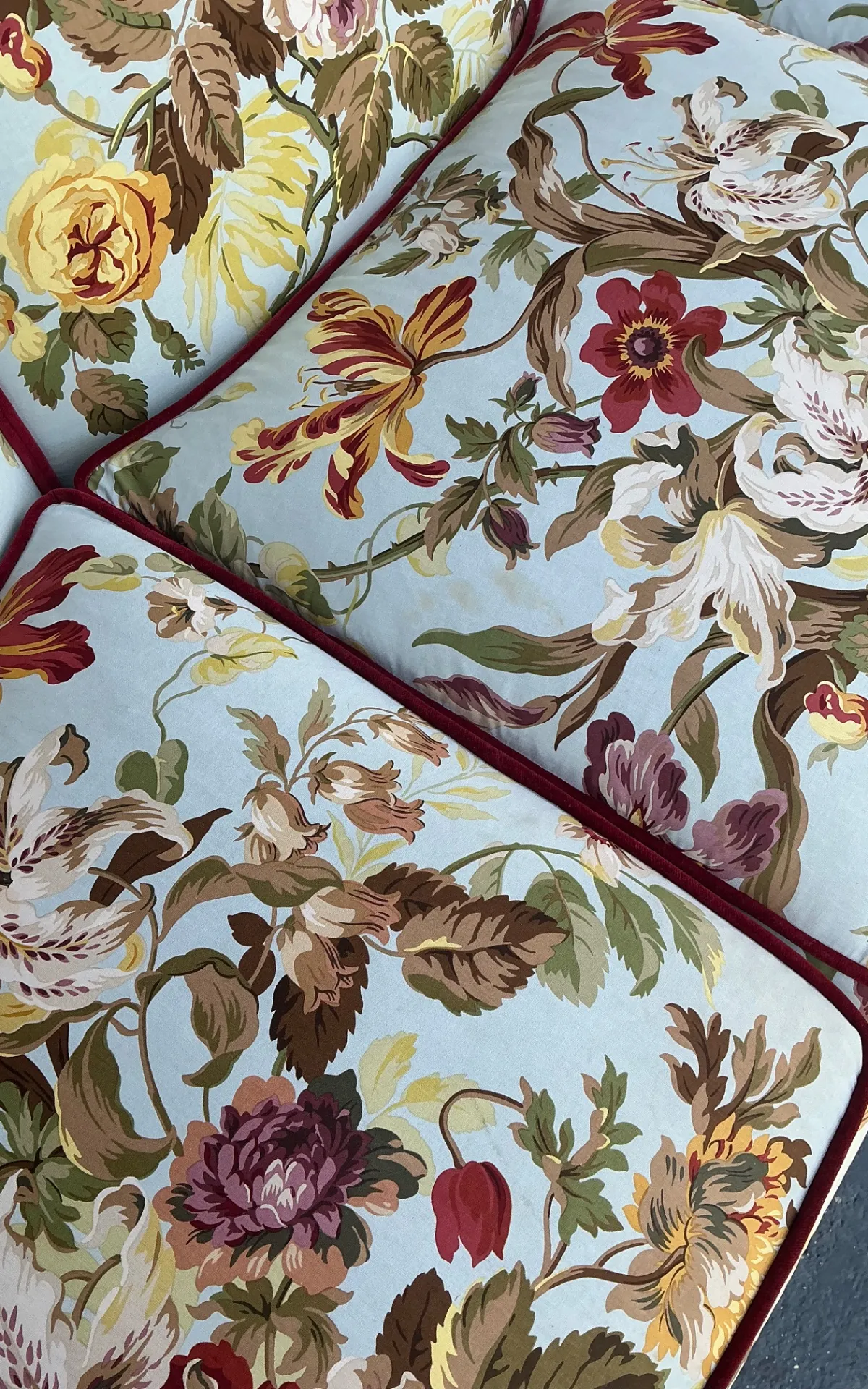 Vintage High Back Sofa In House Of Hackney Chintz — additional photo 7