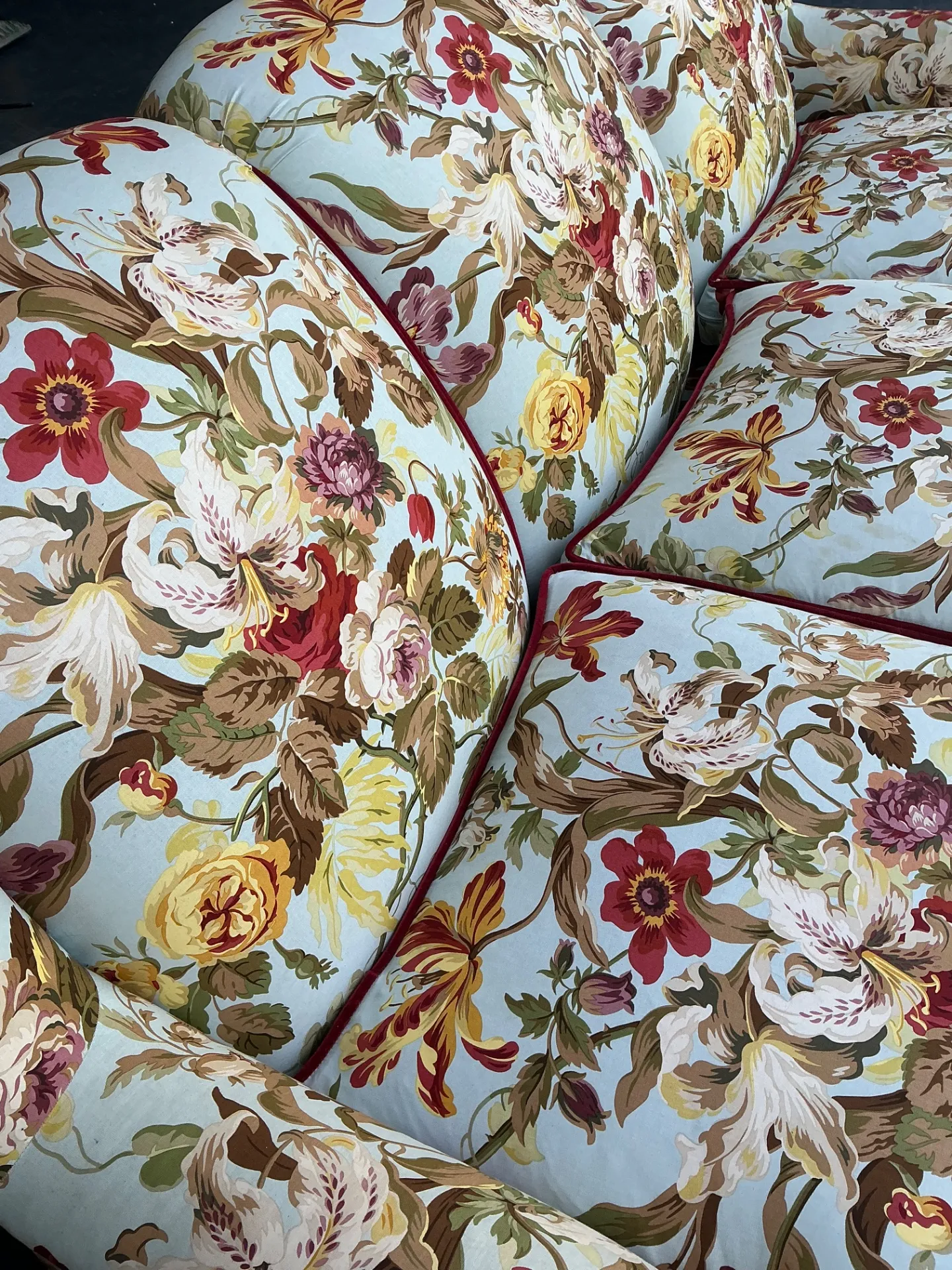 Vintage High Back Sofa In House Of Hackney Chintz — additional photo 6