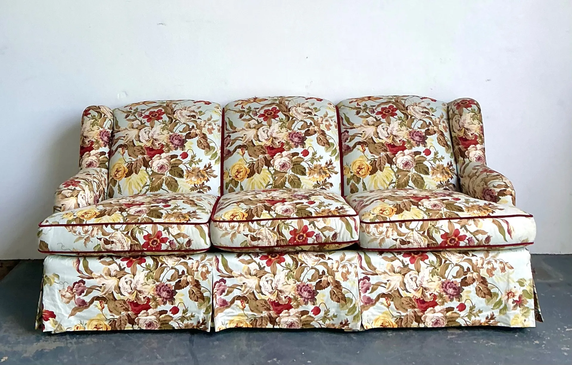 Vintage High Back Sofa In House Of Hackney Chintz — additional photo 2