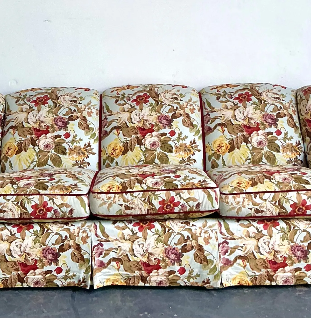 Vintage High Back Sofa In House Of Hackney Chintz — additional photo 2