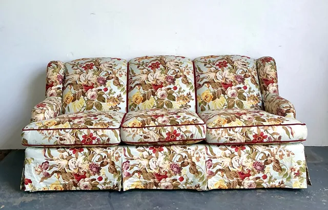 Vintage High Back Sofa In House Of Hackney Chintz — additional photo 2