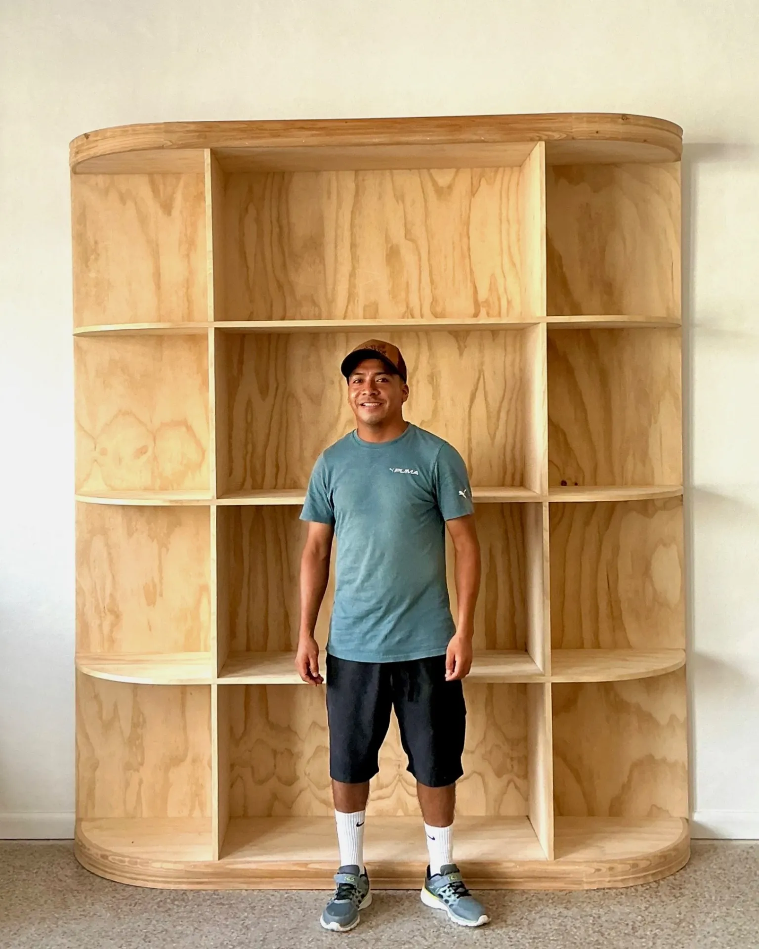 Vintage Custom Arched Etagere — additional photo 4