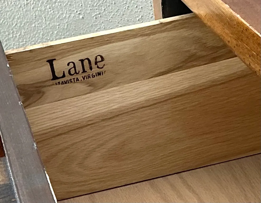 Vintage Lane “Mosaics” Brutalist Tall Chest Of Drawers — additional photo 5
