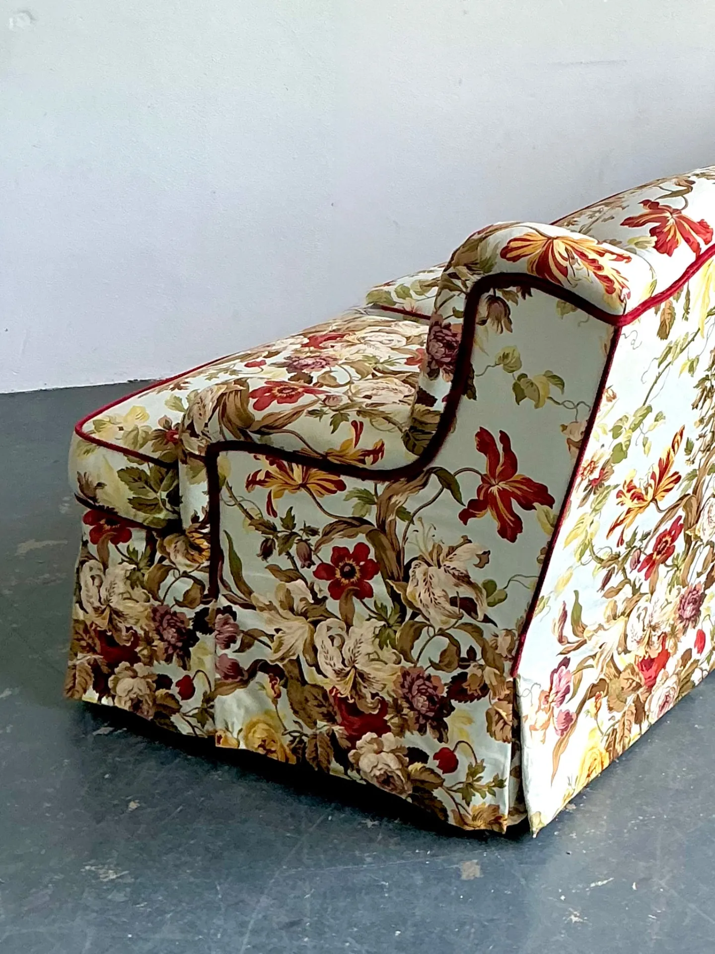 Vintage High Back Sofa In House Of Hackney Chintz — additional photo 8