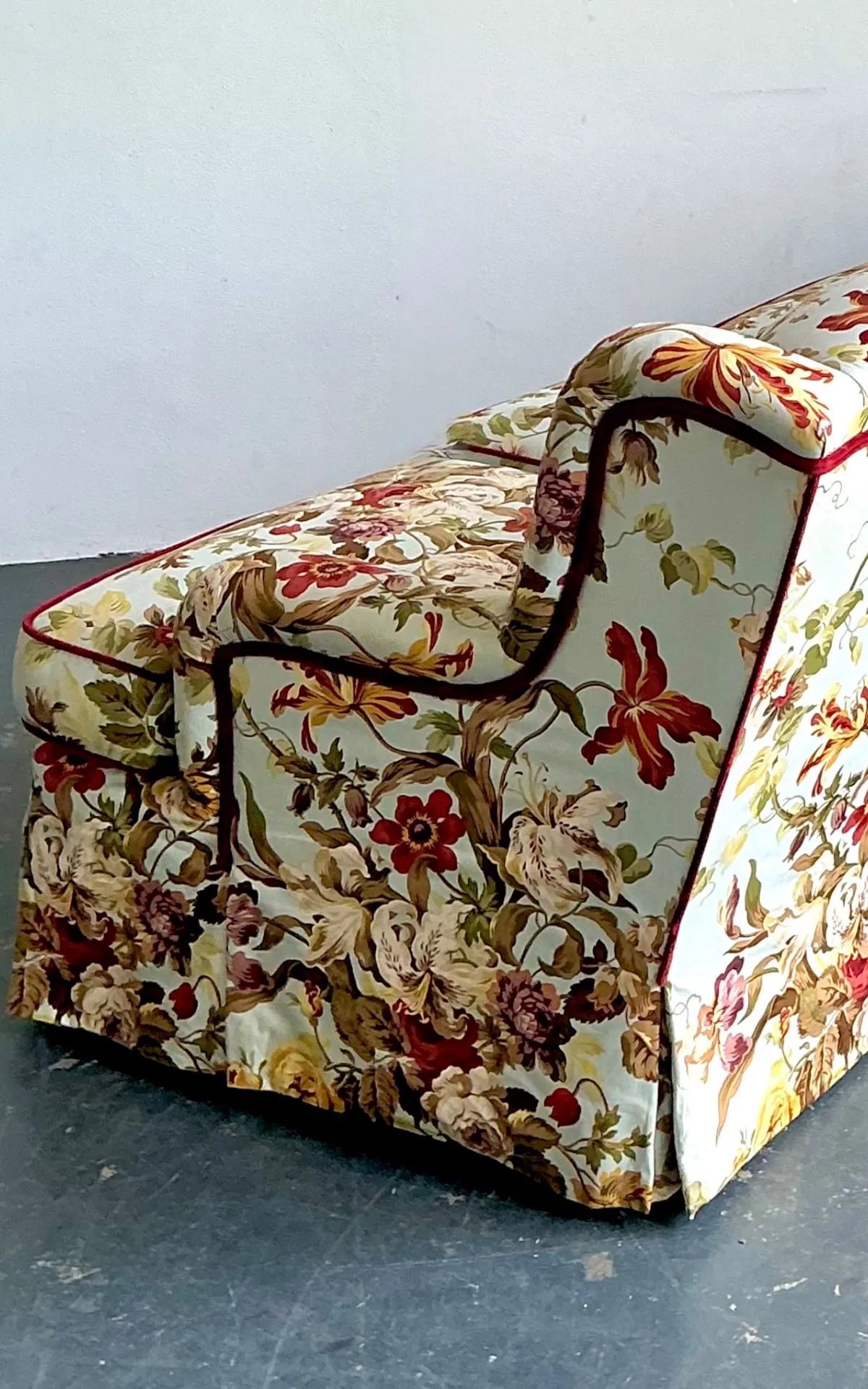 Vintage High Back Sofa In House Of Hackney Chintz — additional photo 8