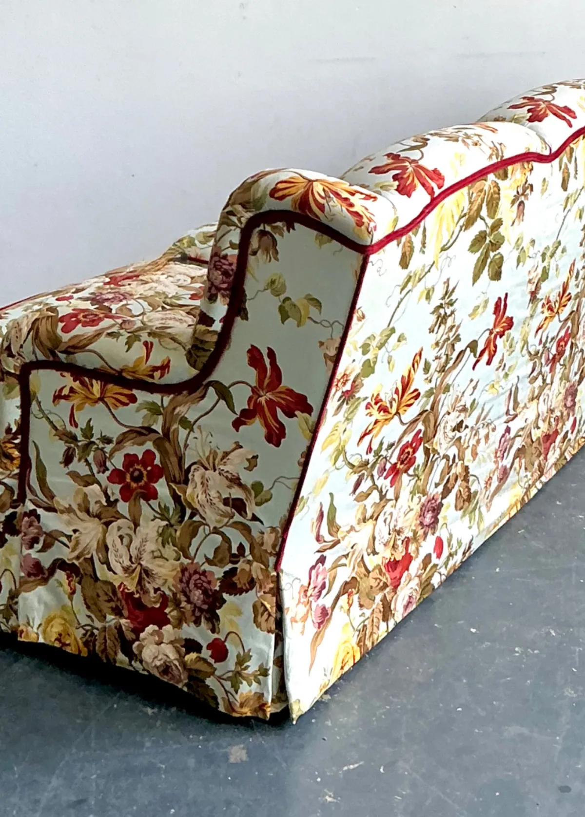 Vintage High Back Sofa In House Of Hackney Chintz — additional photo 5