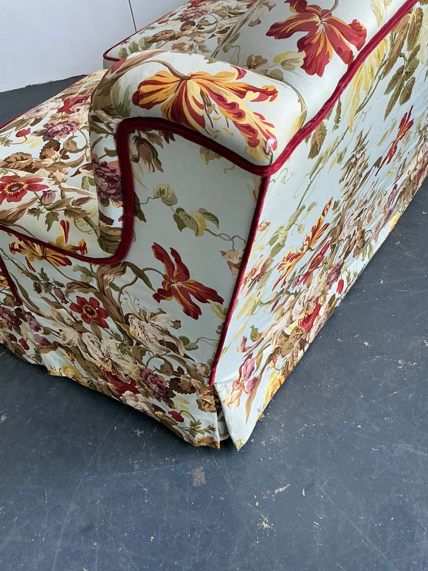 Vintage High Back Sofa In House Of Hackney Chintz — additional photo 3