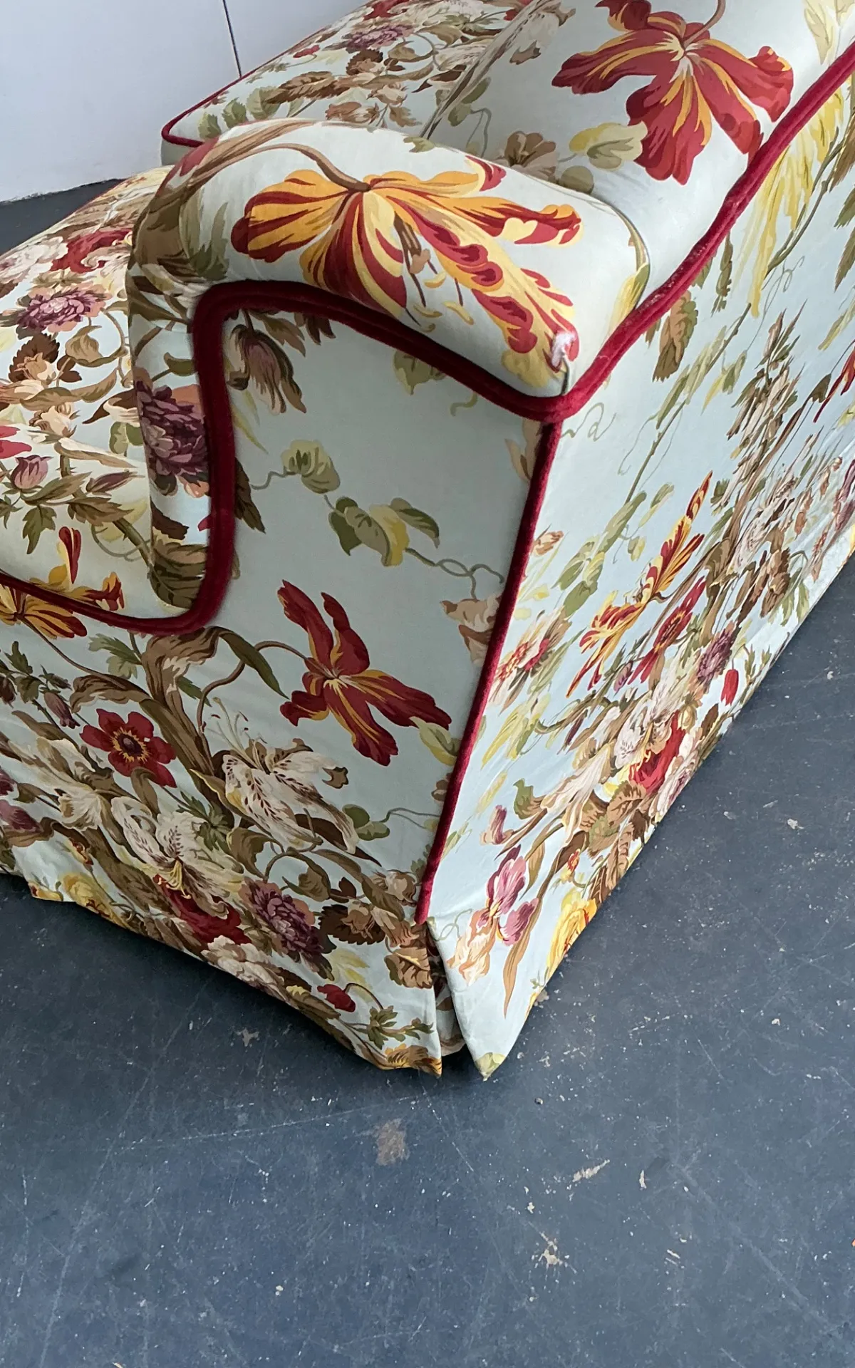 Vintage High Back Sofa In House Of Hackney Chintz — additional photo 3