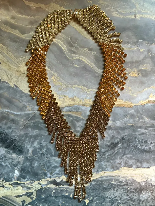 Vintage Cascading Statement Necklace — additional photo 3