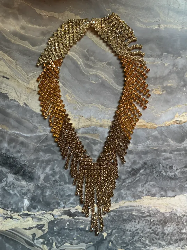 Vintage Cascading Statement Necklace — additional photo 4