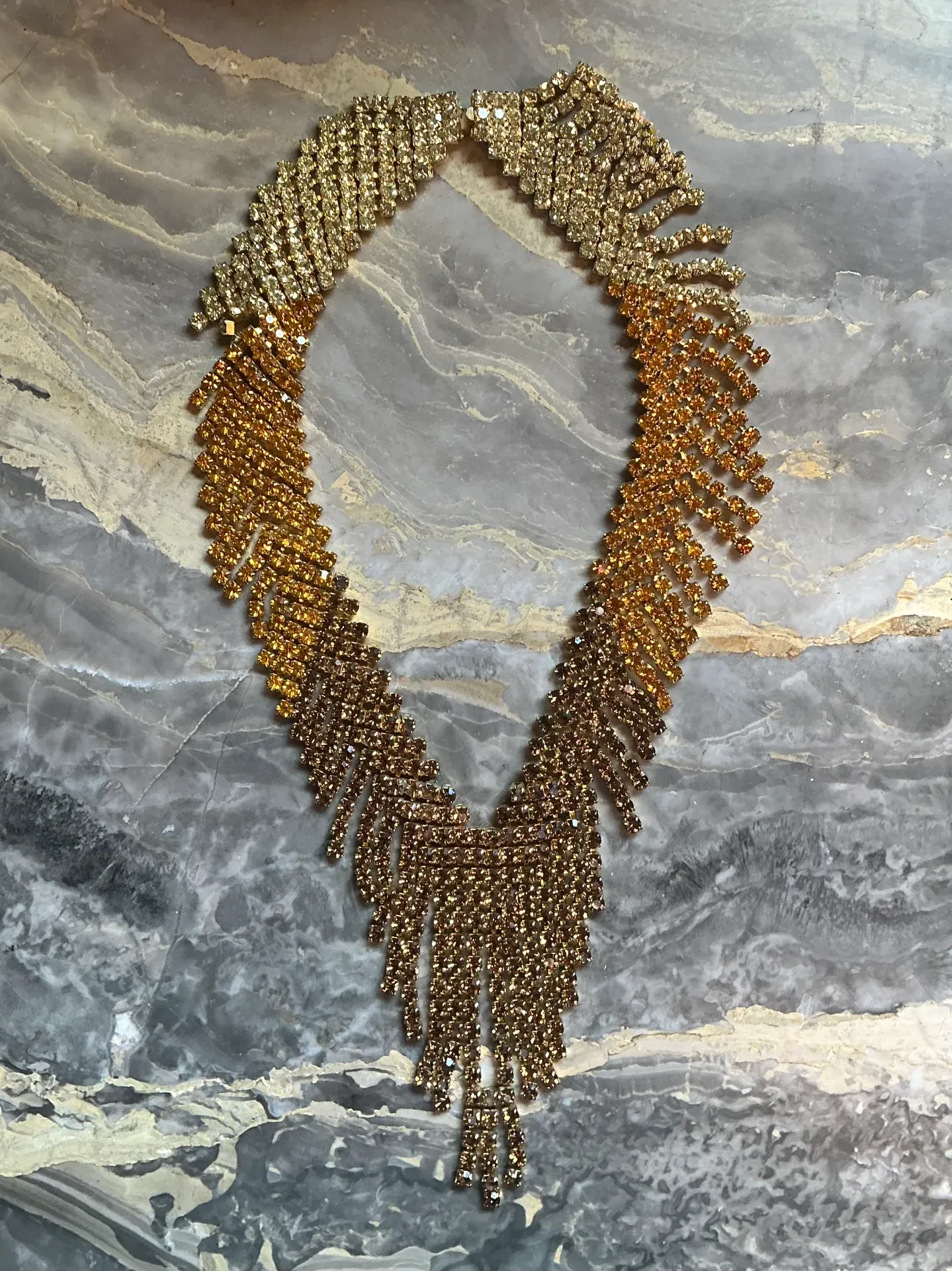 Vintage Cascading Statement Necklace — additional photo 5