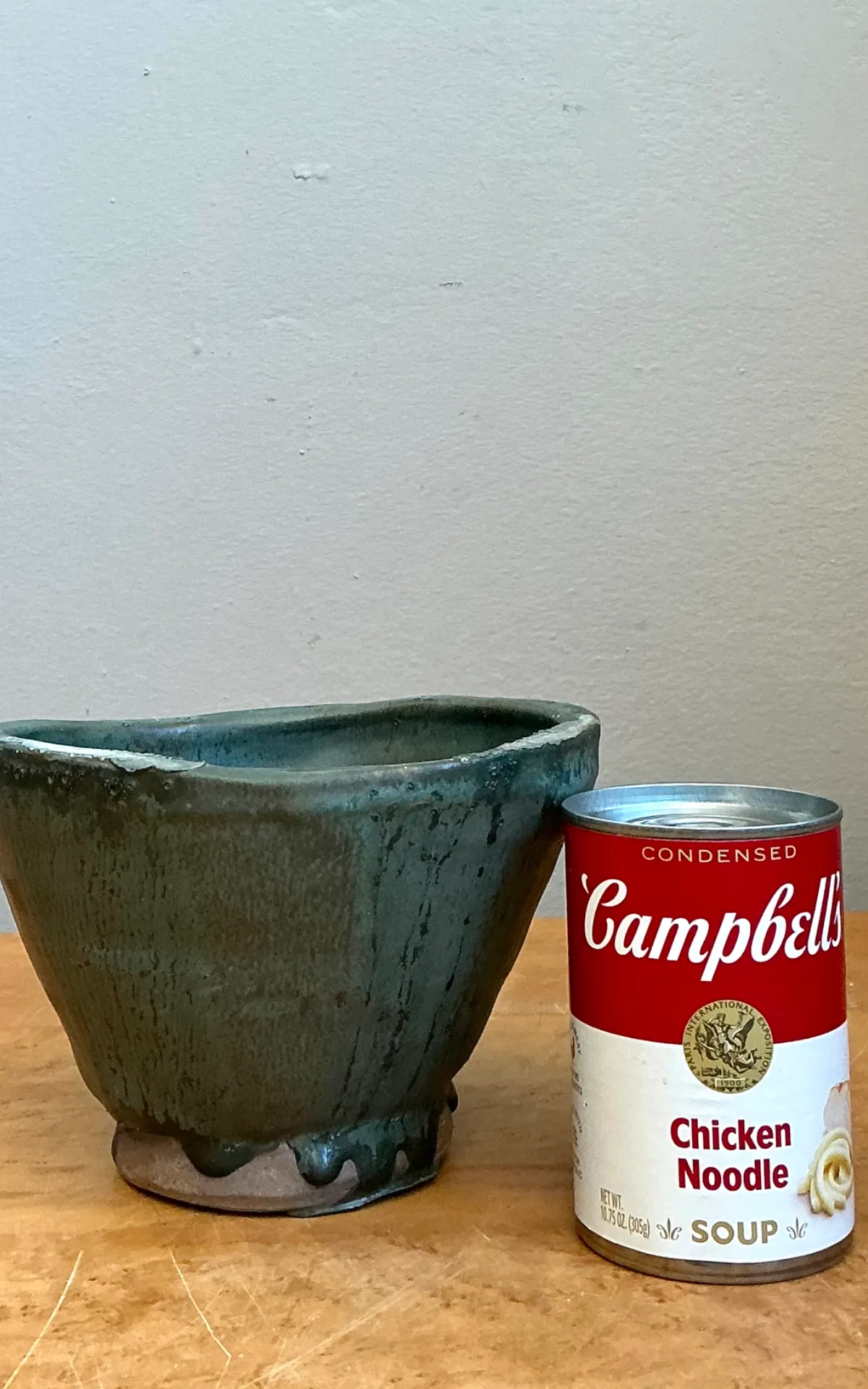Vintage Abstract Design Pottery Bowl — additional photo 5
