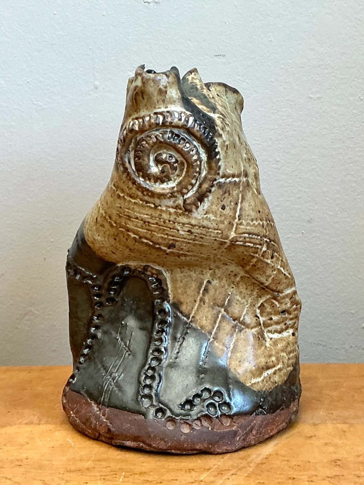 Vintage Original Studio Pottery Vase — additional photo 2