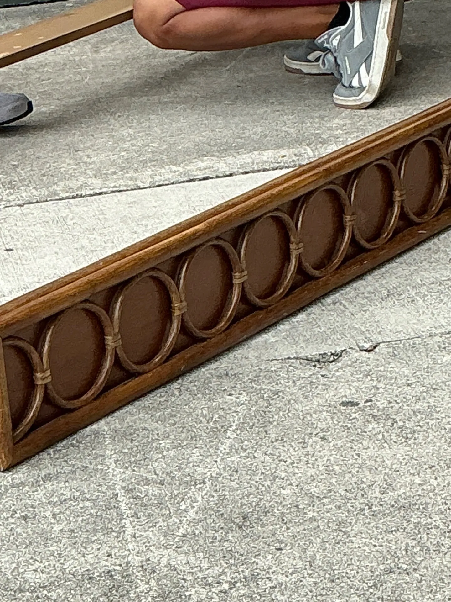 Vintage Orlando Diaz Azcuy For McGuire King Size “Vendome” Rattan Bed — additional photo 8