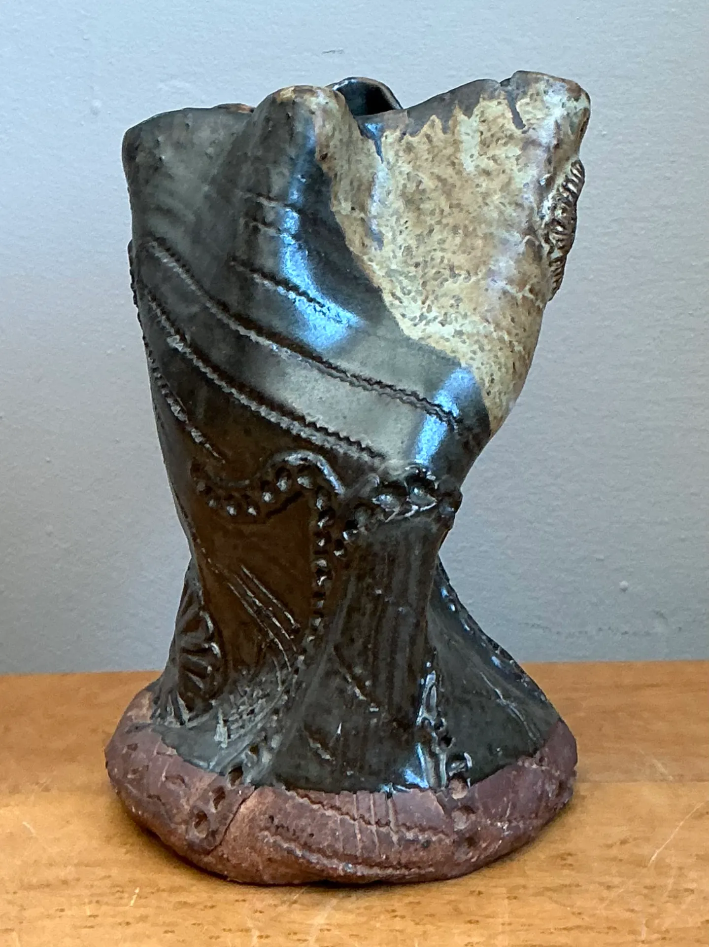 Vintage Original Studio Pottery Vase — additional photo 7