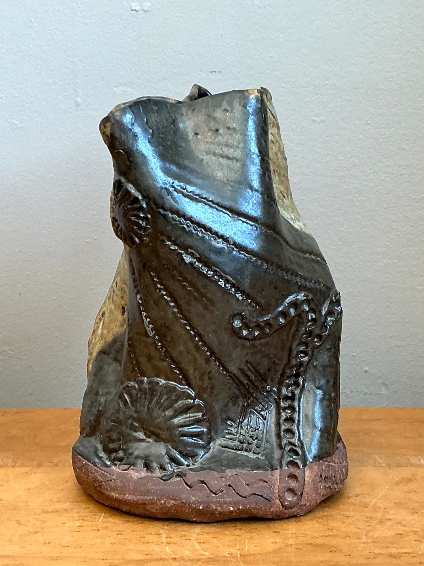 Vintage Original Studio Pottery Vase — additional photo 1