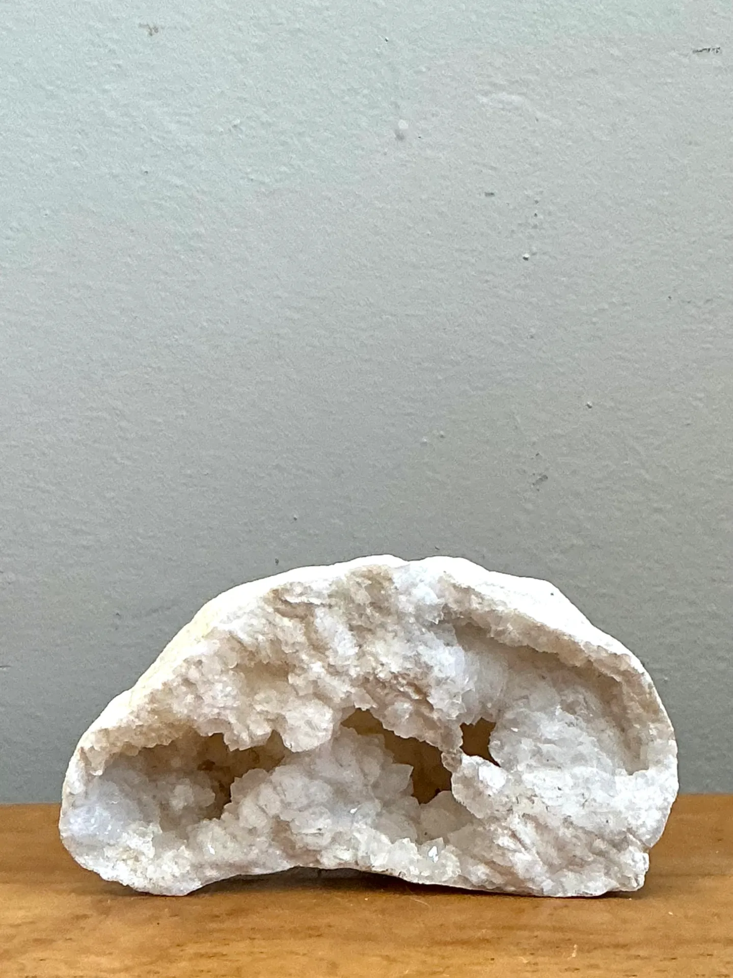 Vintage White Quartz Geode — additional photo 6