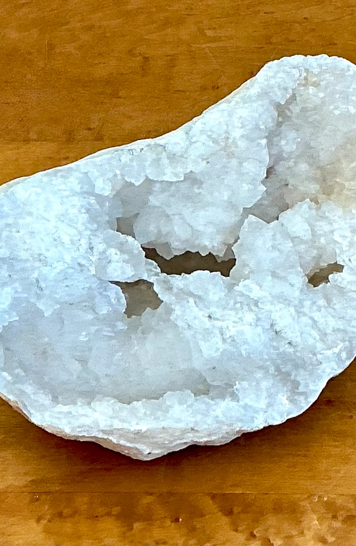 Vintage White Quartz Geode