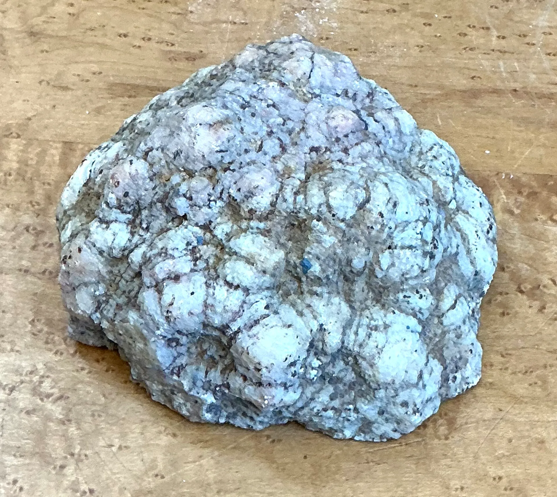 Vintage White Quartz Geode — additional photo 1