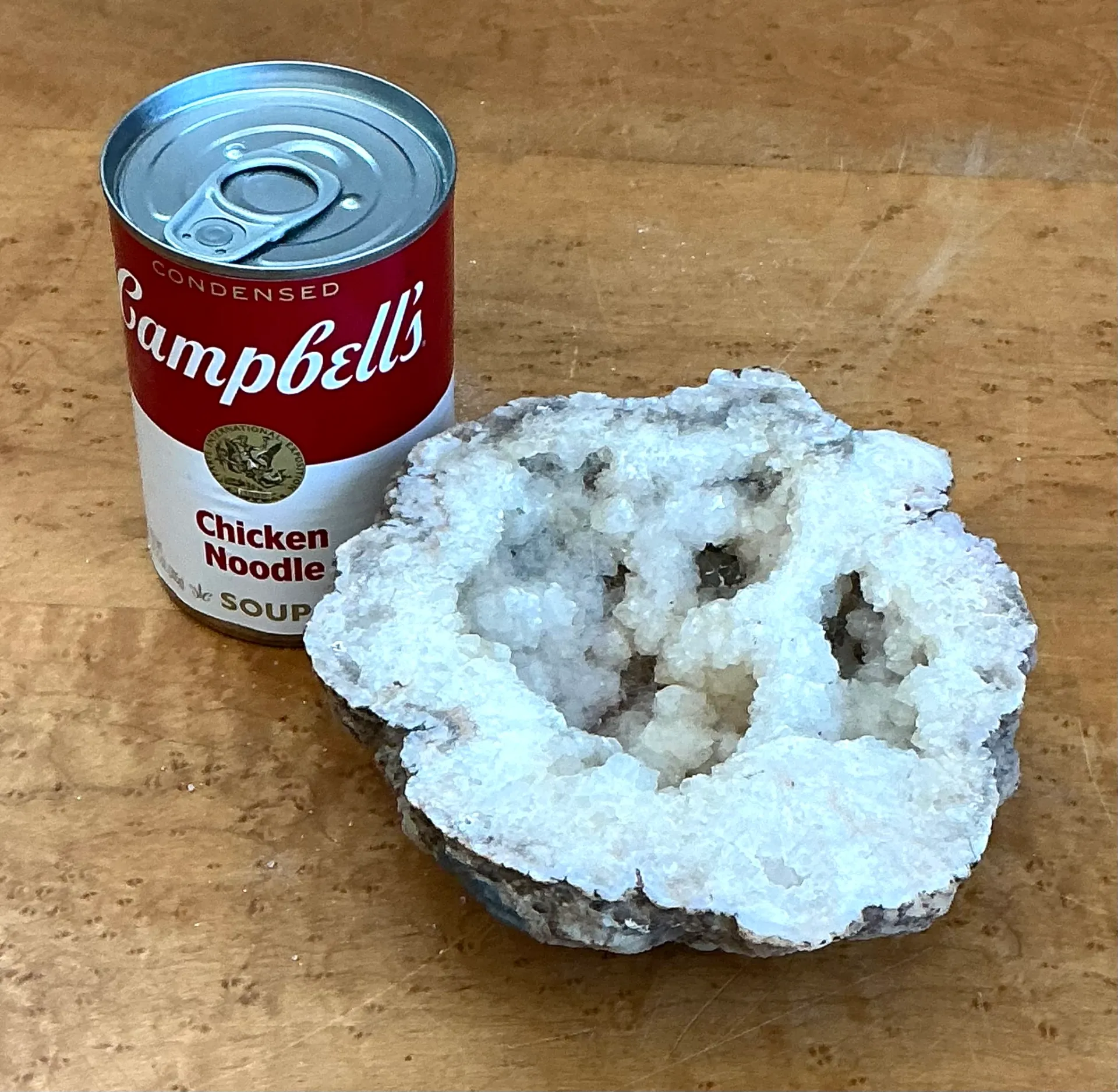 Vintage White Quartz Geode — additional photo 5